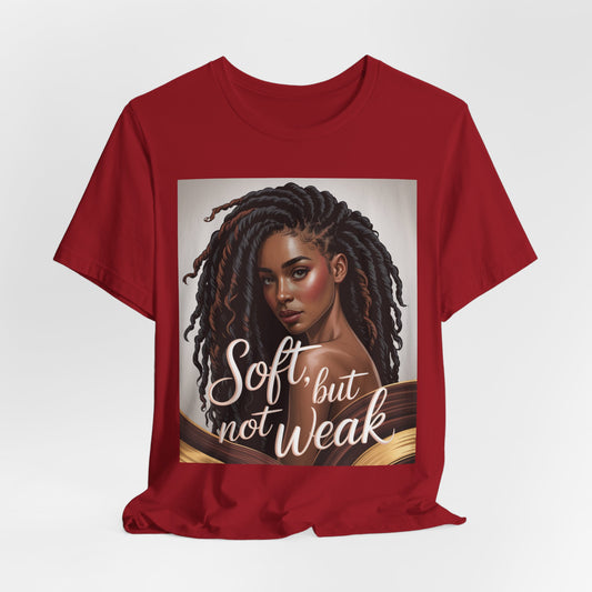 Empowering Unisex Tee - 'Soft, but not Weak' Graphic T-Shirt, Motivational Apparel, Inspirational Gift, Self-Love Statement Top, [...]