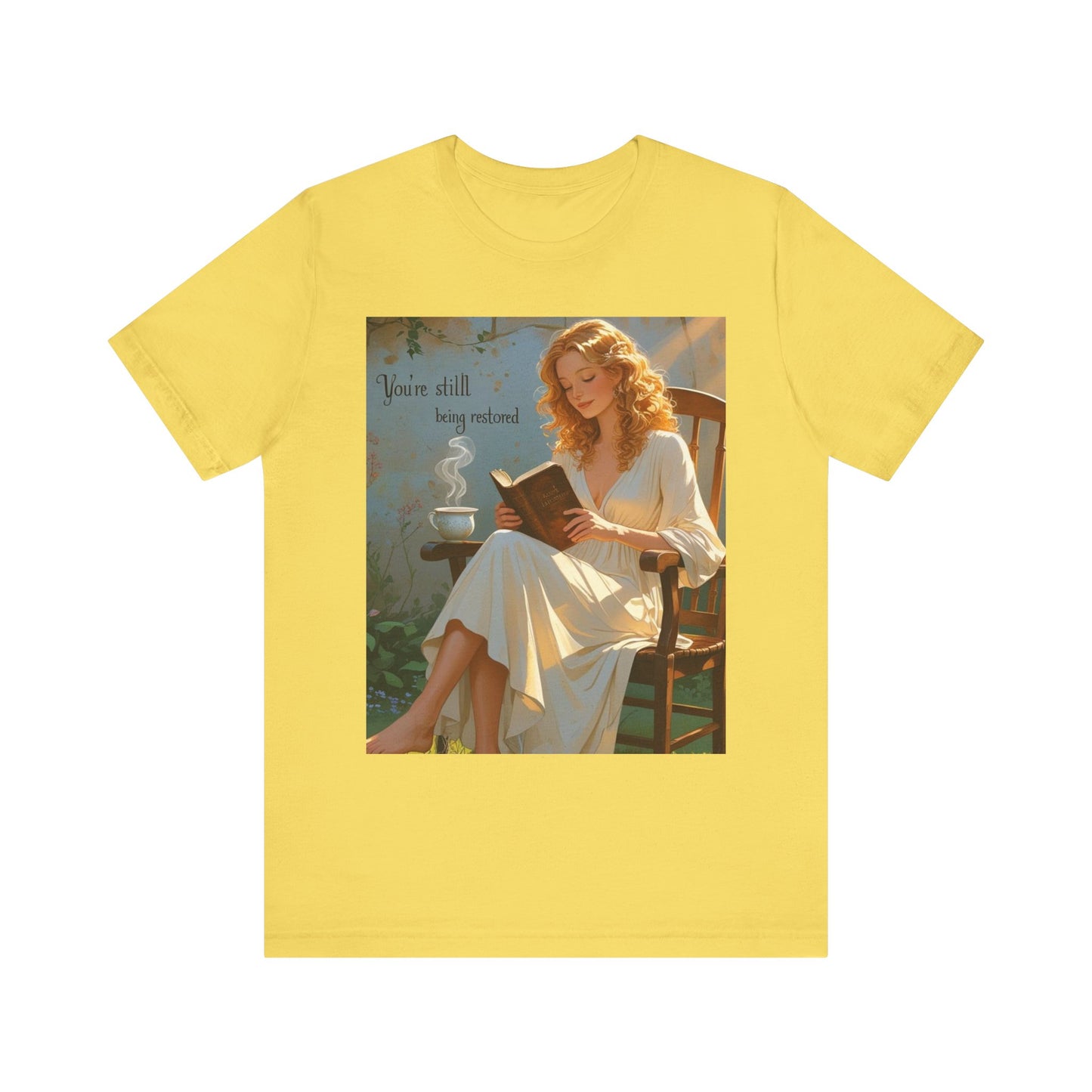 Relaxed Reading Tee - Vintage Aesthetic Tee, Book Lover Gift, Casual Wear, Literary Shirt, Cozy Fashion, women empowerment