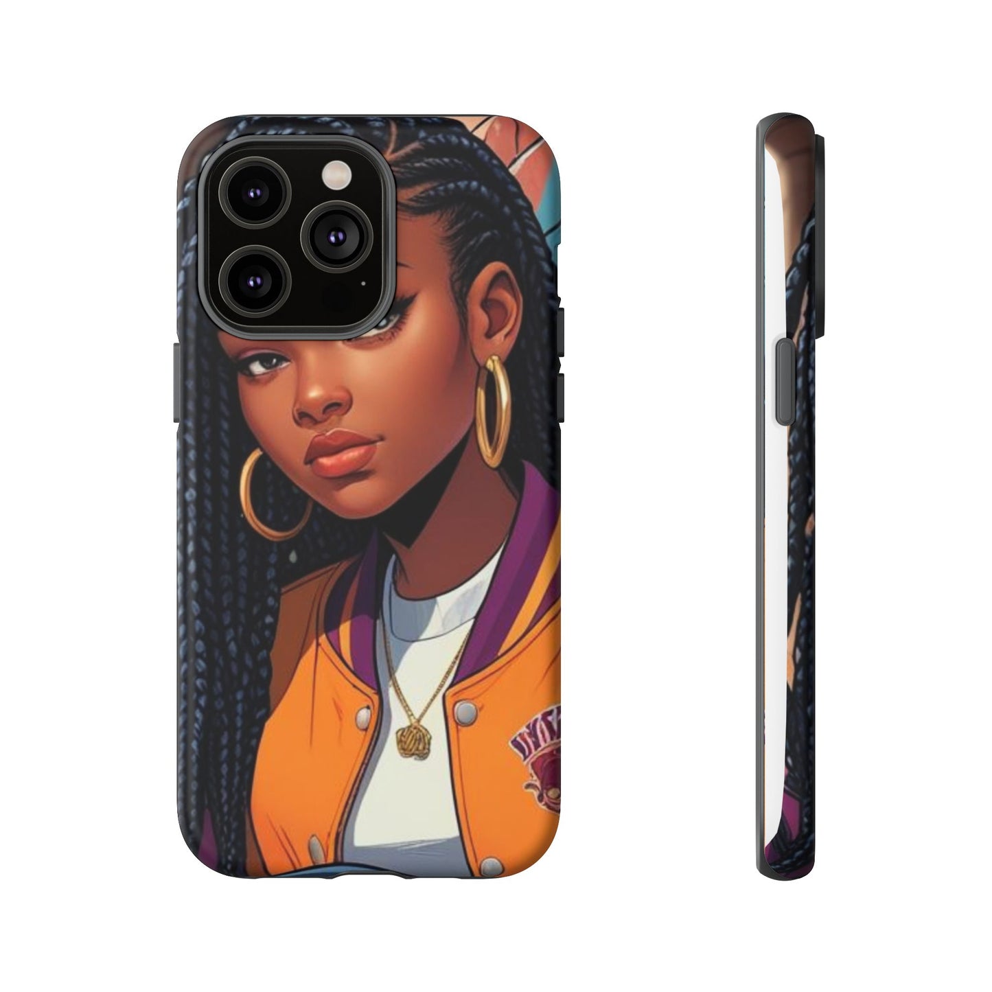 Stylish Phone Case - Urban Vibe, Tough Cases, Unique Artwork, Gifts for Teens, Trendy Accessories, Phone Protection, Girls