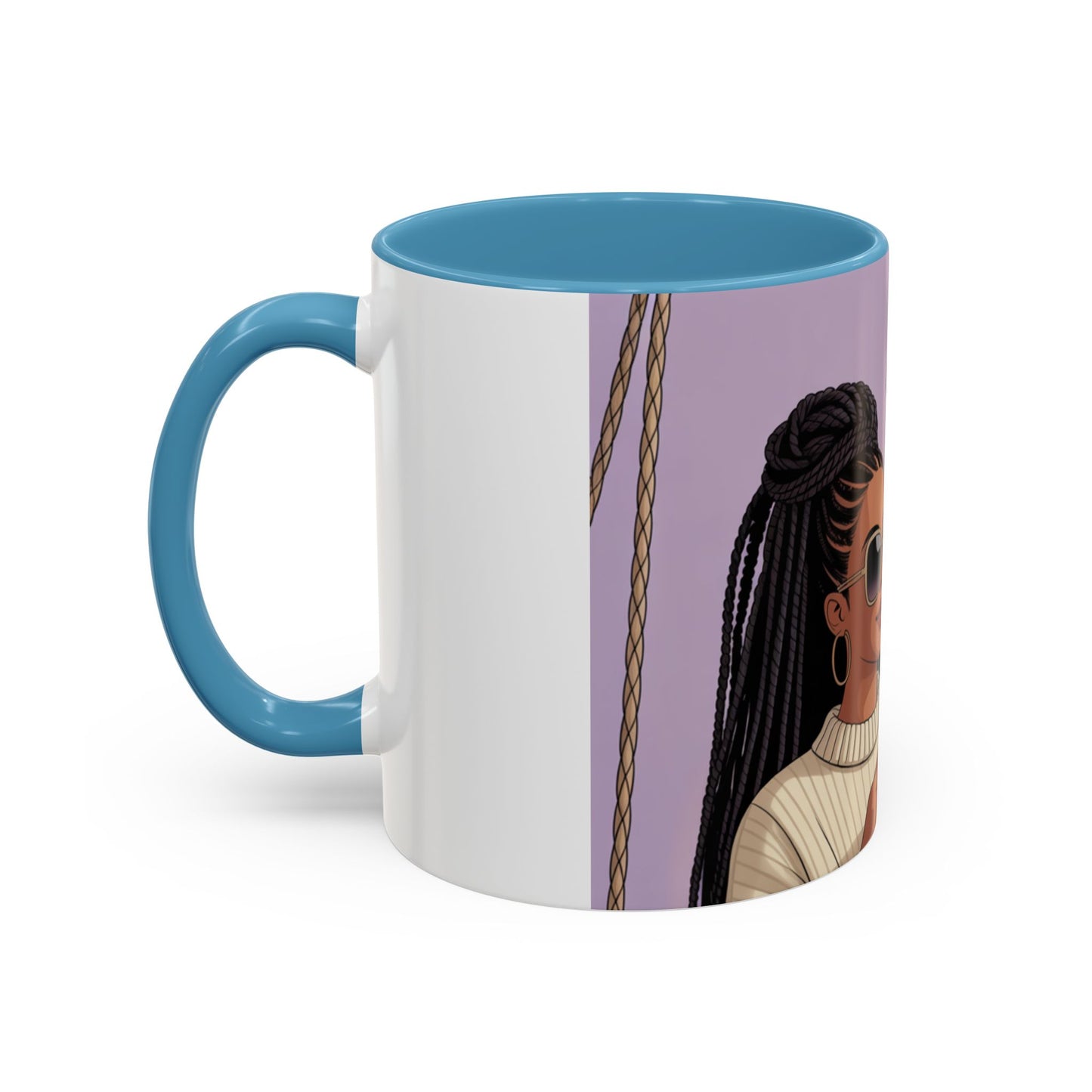 Chic Coffee Mug with Unbothered Energy Design, Trendy Mug for Coffee Lovers, Gift for Friends, Inspirational Mug, Everyday Use