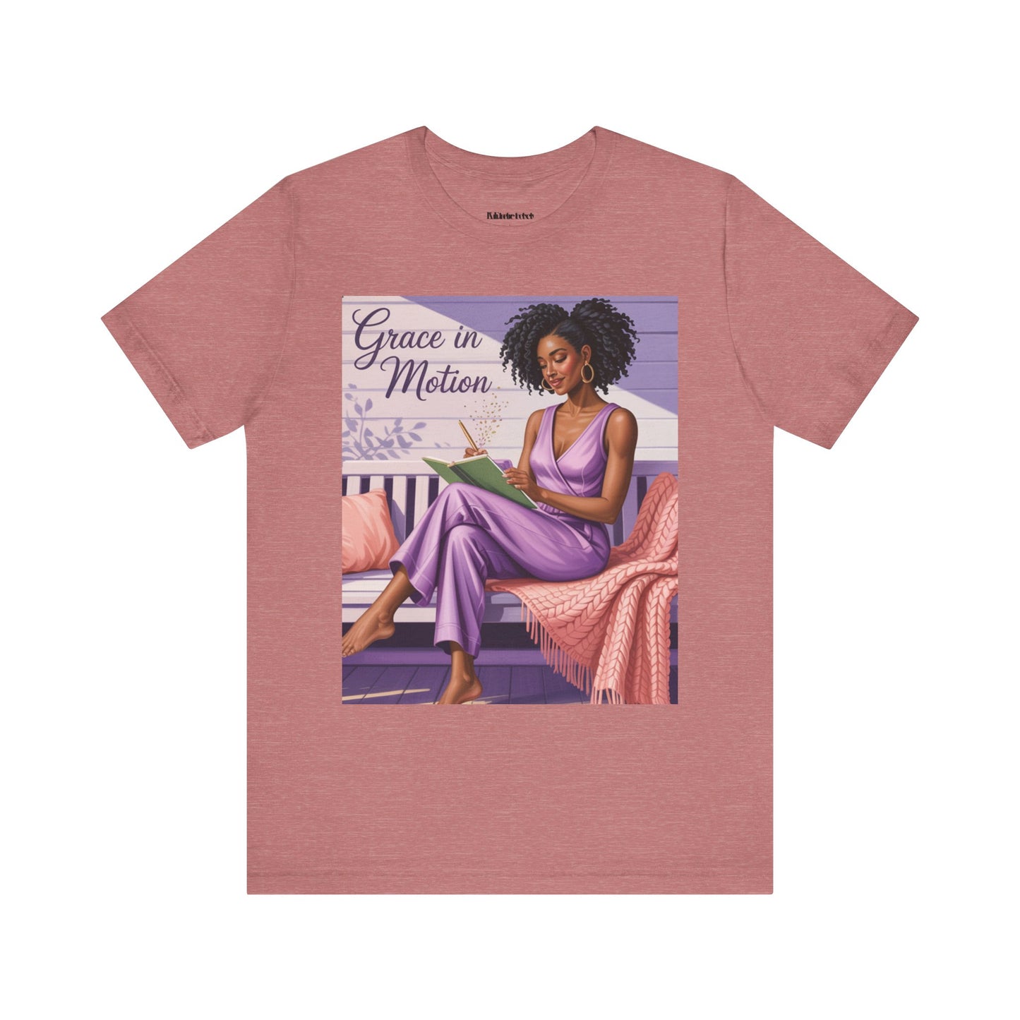 Grace in Motion Unisex Jersey Tee - Empowering Art for Relaxation and Self-Care