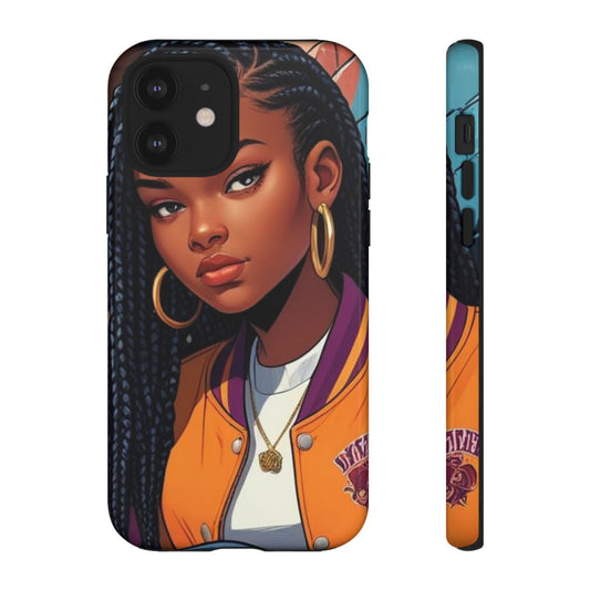 Stylish Phone Case - Urban Vibe, Tough Cases, Unique Artwork, Gifts for Teens, Trendy Accessories, Phone Protection, Girls