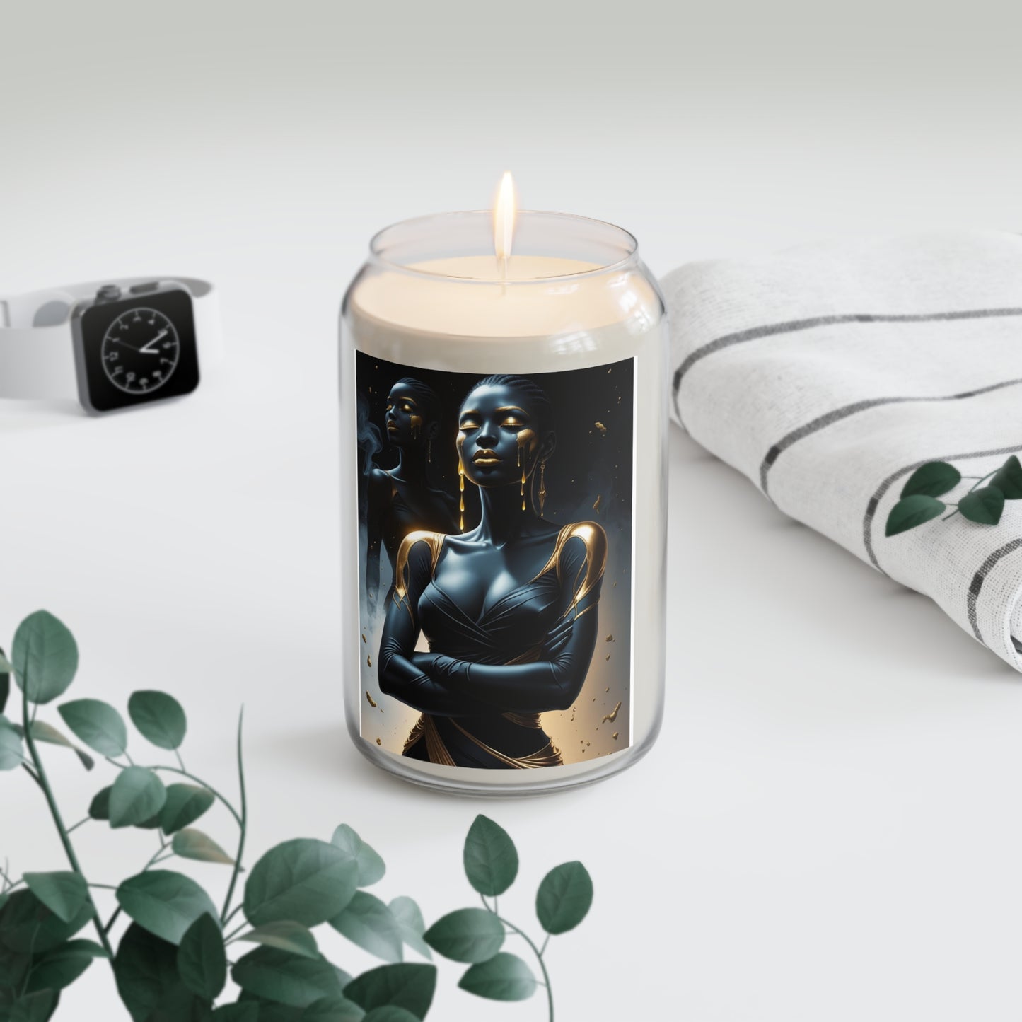 Elegant Scented Candle, 13.75oz | Aromatherapy Decor, Home Fragrance, Gift for Her, Modern Candle, Unique Home Decor