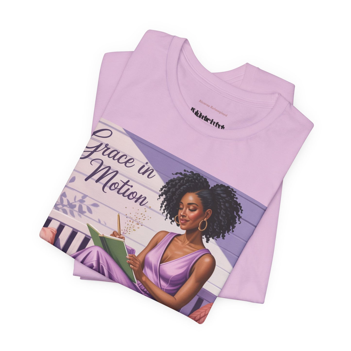 Grace in Motion Unisex Jersey Tee - Empowering Art for Relaxation and Self-Care