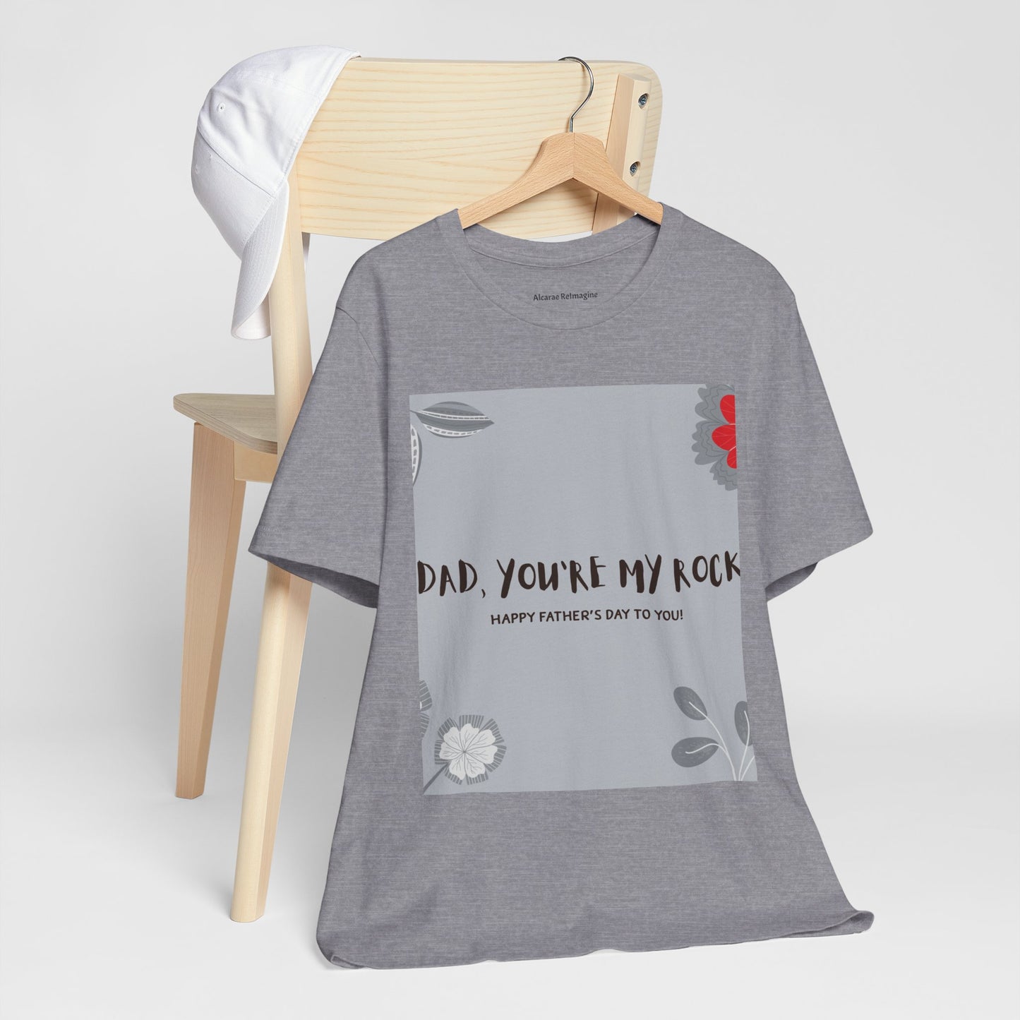 Father's Day Unisex Tee, Dad Gift Shirt, Casual Reminder, Family Love Apparel, Thoughtful Father's Day Gift