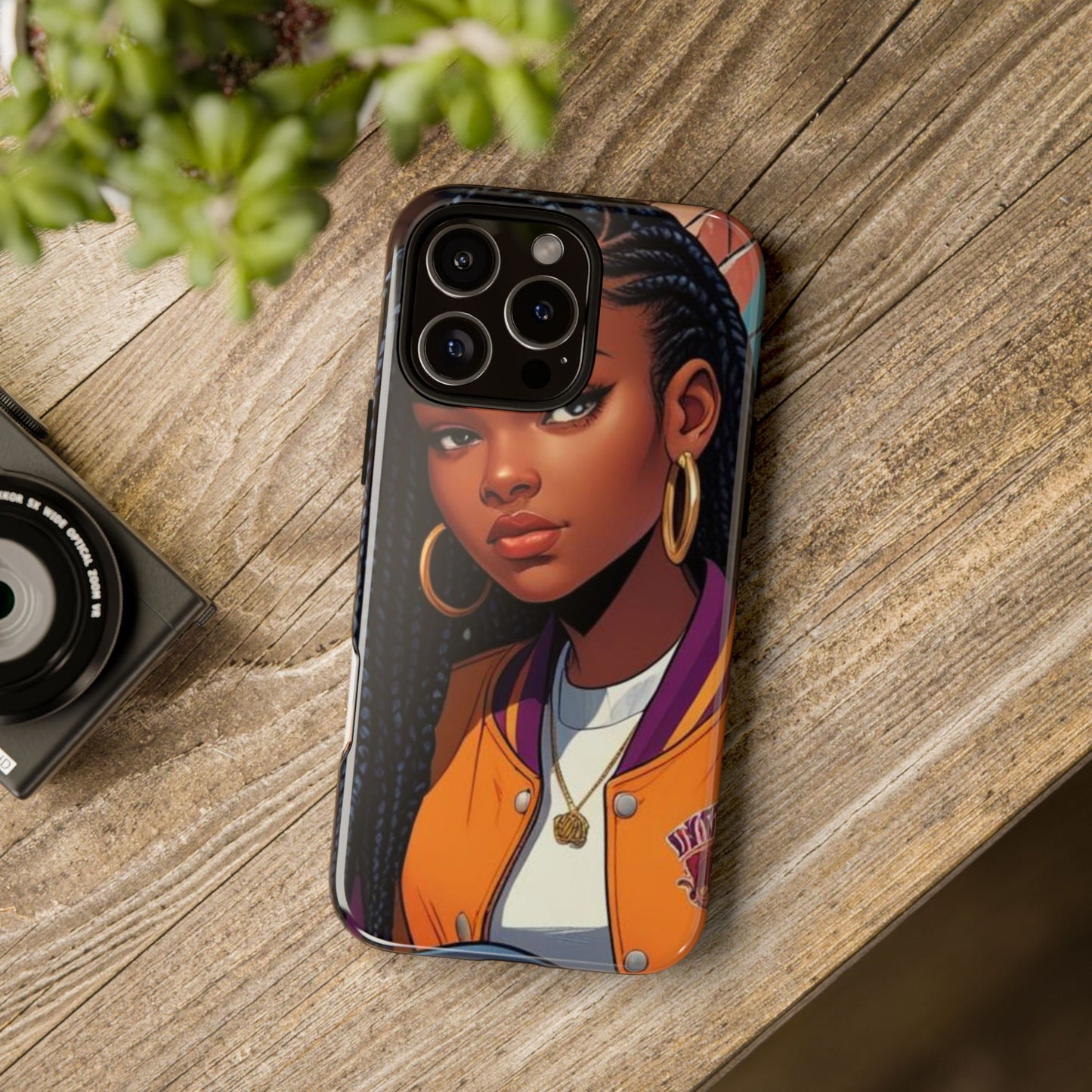 Stylish Phone Case - Urban Vibe, Tough Cases, Unique Artwork, Gifts for Teens, Trendy Accessories, Phone Protection, Girls
