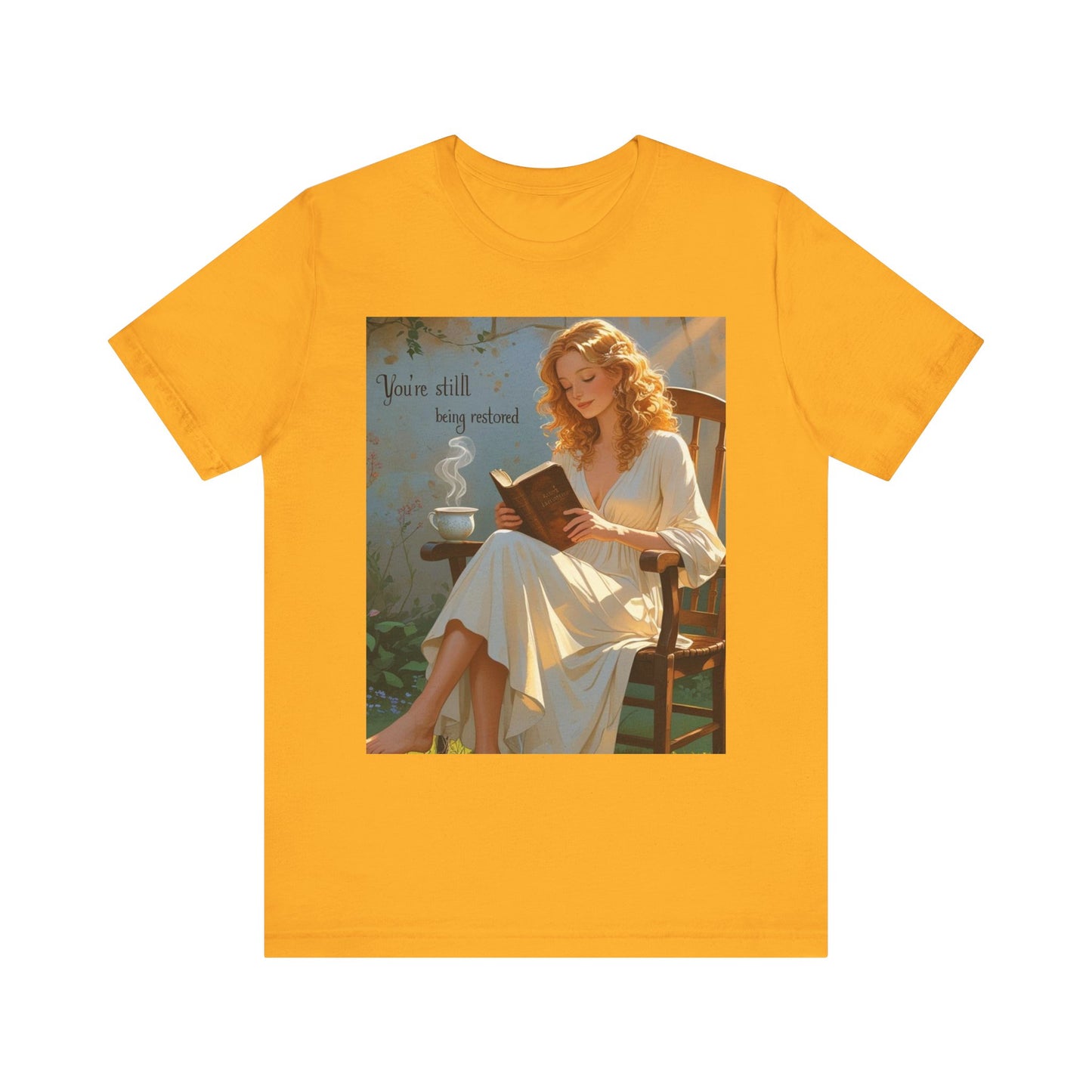 Relaxed Reading Tee - Vintage Aesthetic Tee, Book Lover Gift, Casual Wear, Literary Shirt, Cozy Fashion, women empowerment