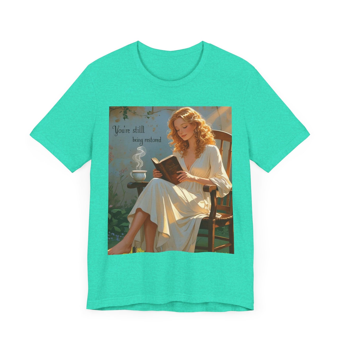 Relaxed Reading Tee - Vintage Aesthetic Tee, Book Lover Gift, Casual Wear, Literary Shirt, Cozy Fashion, women empowerment