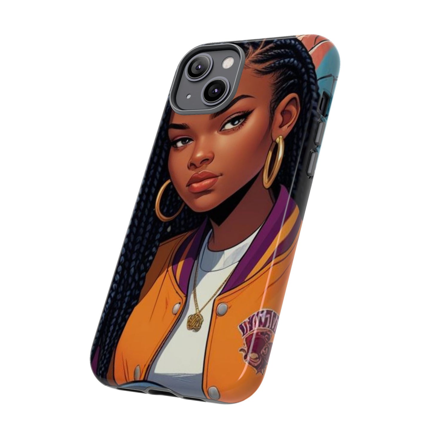 Stylish Phone Case - Urban Vibe, Tough Cases, Unique Artwork, Gifts for Teens, Trendy Accessories, Phone Protection, Girls