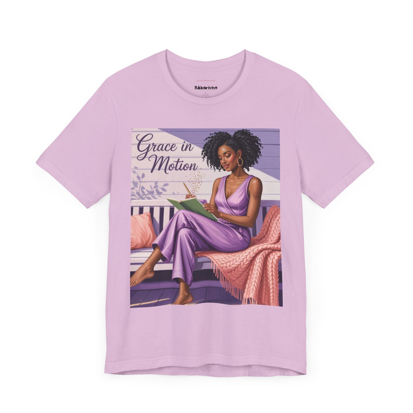 Grace in Motion Unisex Jersey Tee - Empowering Art for Relaxation and Self-Care