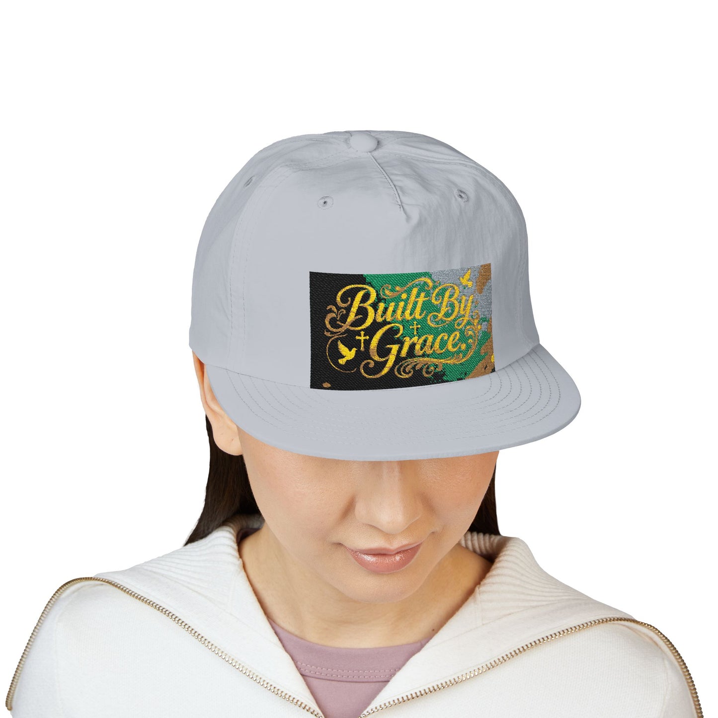 Built By Grace Surf Cap – Sequin Patch Beach Hat
