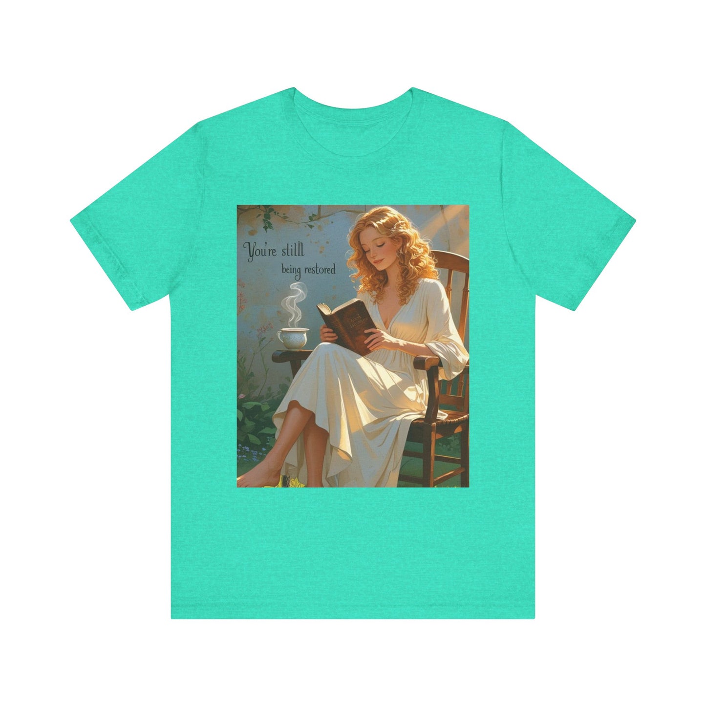 Relaxed Reading Tee - Vintage Aesthetic Tee, Book Lover Gift, Casual Wear, Literary Shirt, Cozy Fashion, women empowerment