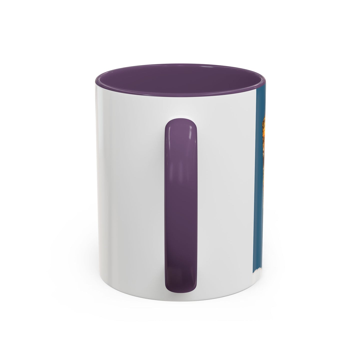 Dad's Love Accent Coffee Mug, Inspirational Dad Mug, Father's Day Gift, Personalized Coffee Cup, Unique Gift for Dad, Family Reminder
