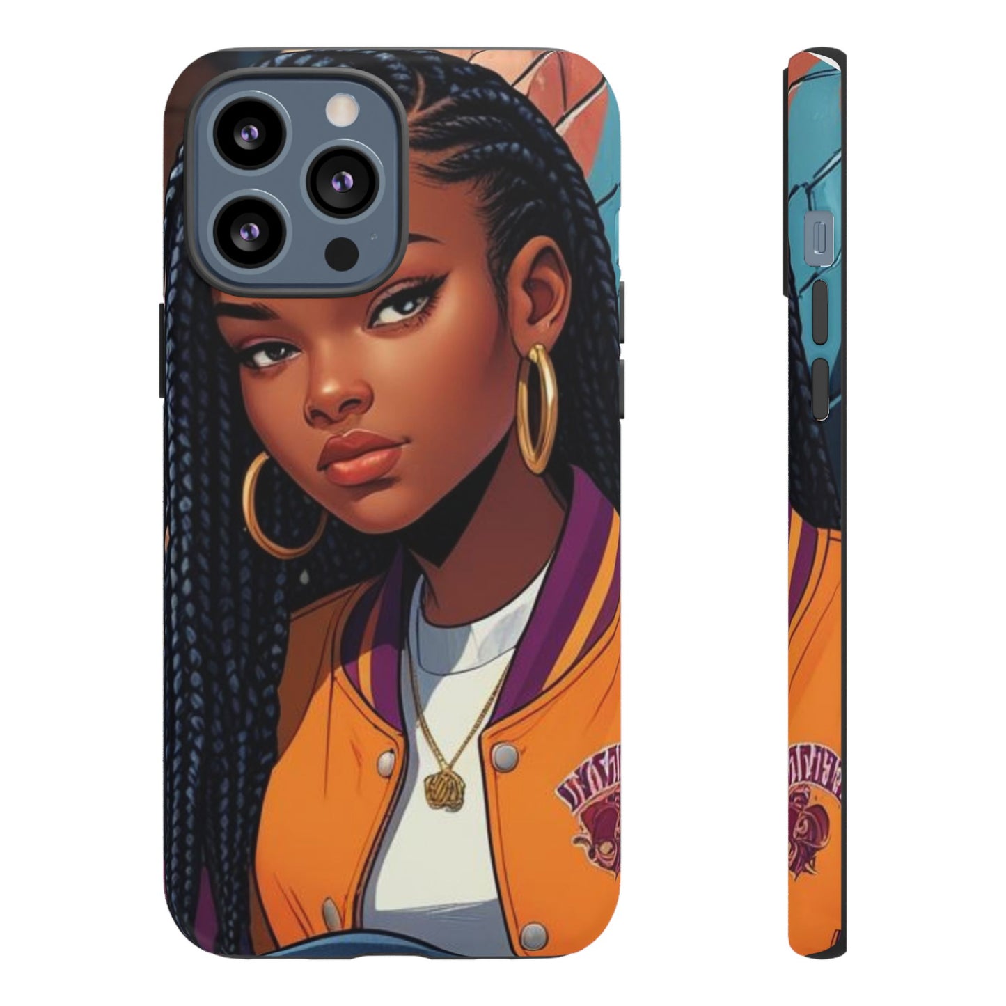 Stylish Phone Case - Urban Vibe, Tough Cases, Unique Artwork, Gifts for Teens, Trendy Accessories, Phone Protection, Girls