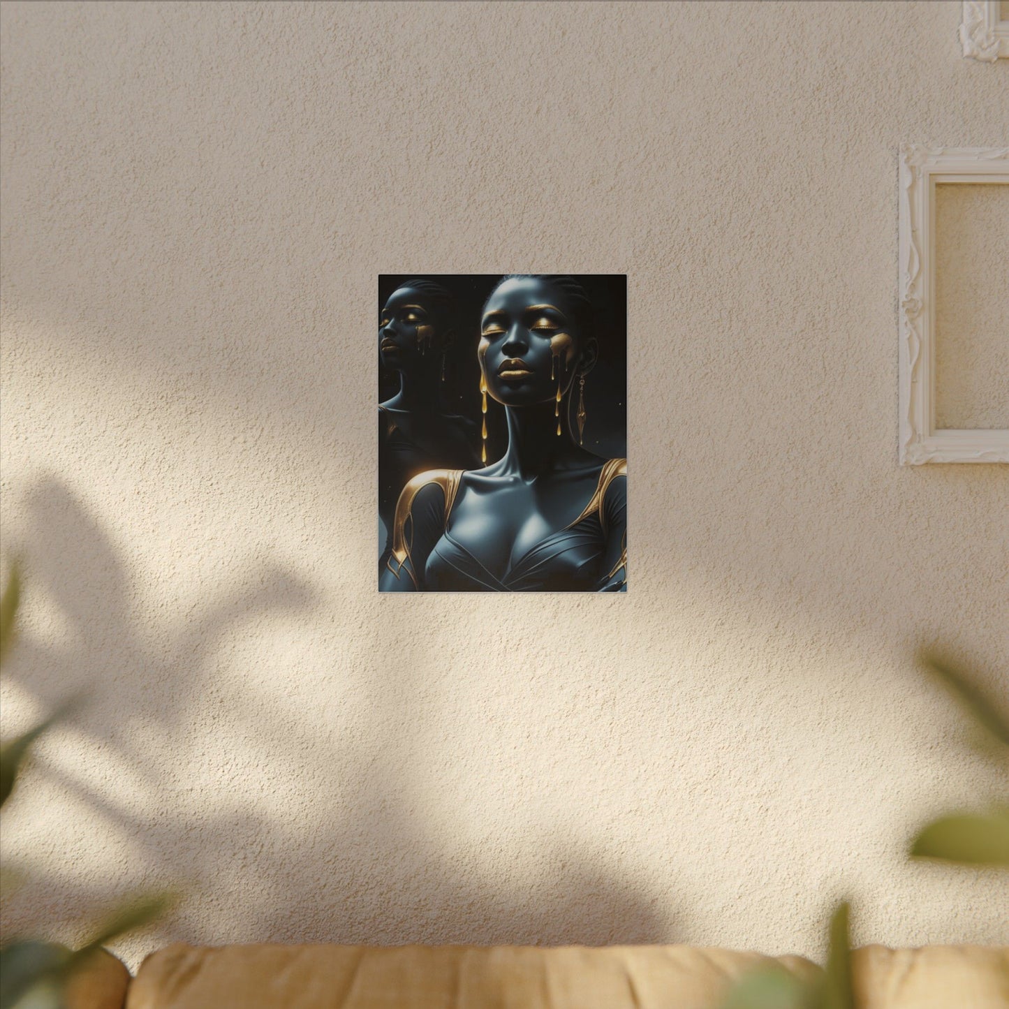 Stretched Canvas Art Print, Vibrant Home Decor, Unique Gift, Modern Wall Art, Artistic Statement Piece, Bohemian Decor