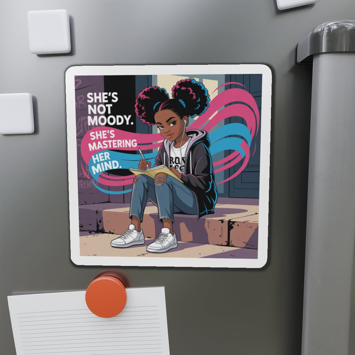 Empowering Die-Cut Magnets, Inspirational Art, Motivational Gifts, Office Decor, Teen Room Decor, Back to School Essentials