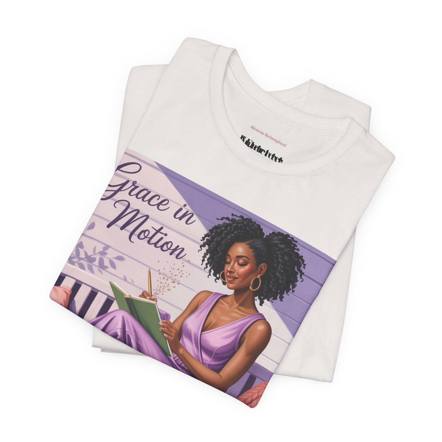 Grace in Motion Unisex Jersey Tee - Empowering Art for Relaxation and Self-Care