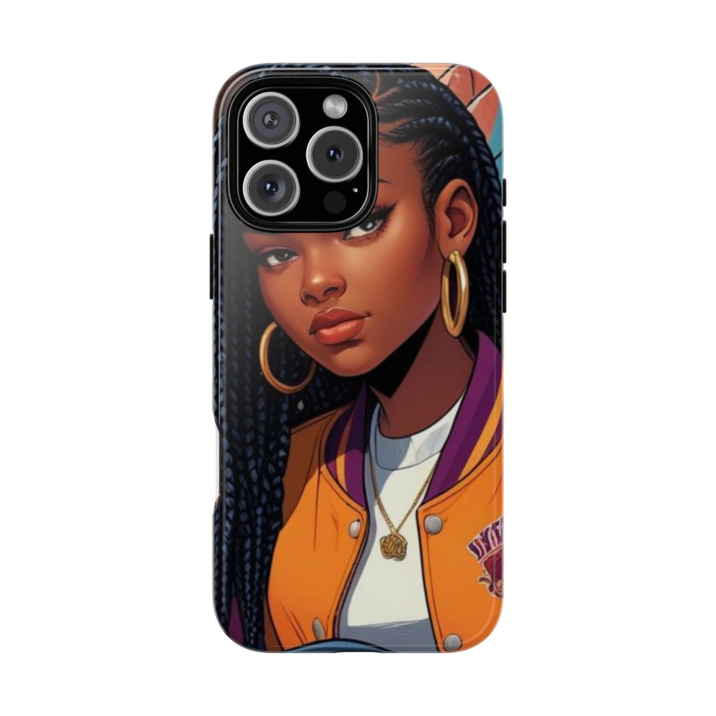 Stylish Phone Case - Urban Vibe, Tough Cases, Unique Artwork, Gifts for Teens, Trendy Accessories, Phone Protection, Girls
