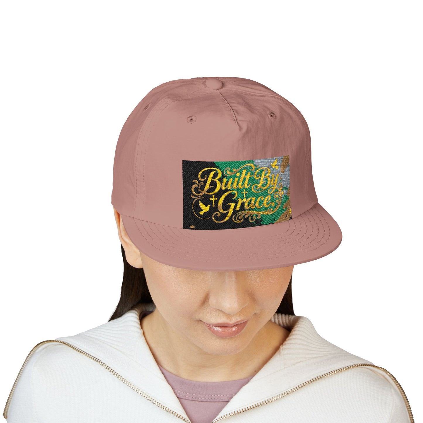 Built By Grace Surf Cap – Sequin Patch Beach Hat