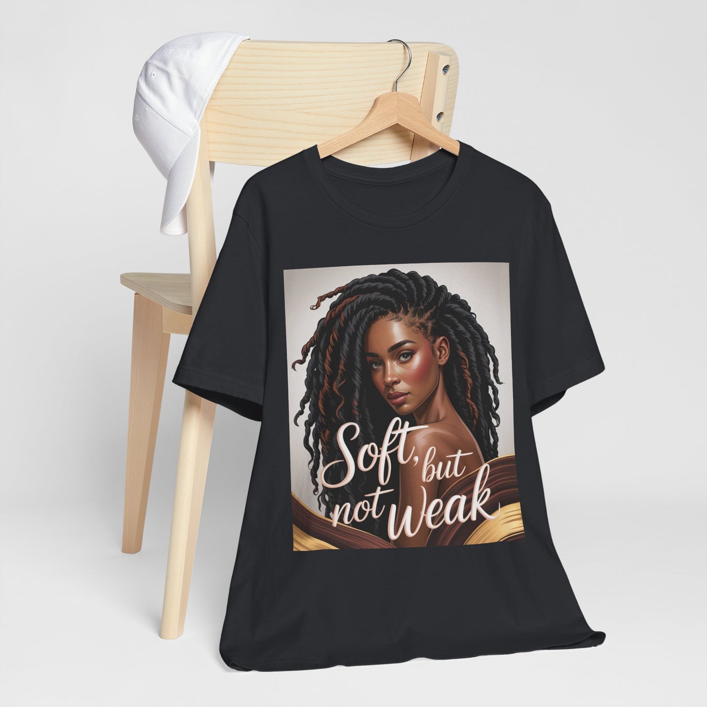 Empowering Unisex Tee - 'Soft, but not Weak' Graphic T-Shirt, Motivational Apparel, Inspirational Gift, Self-Love Statement Top, [...]