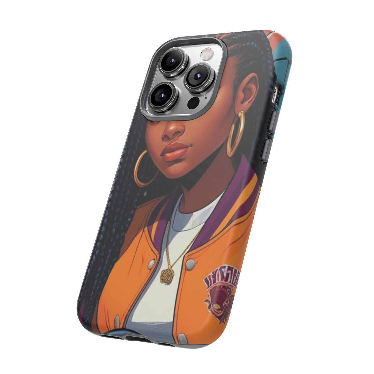 Stylish Phone Case - Urban Vibe, Tough Cases, Unique Artwork, Gifts for Teens, Trendy Accessories, Phone Protection, Girls