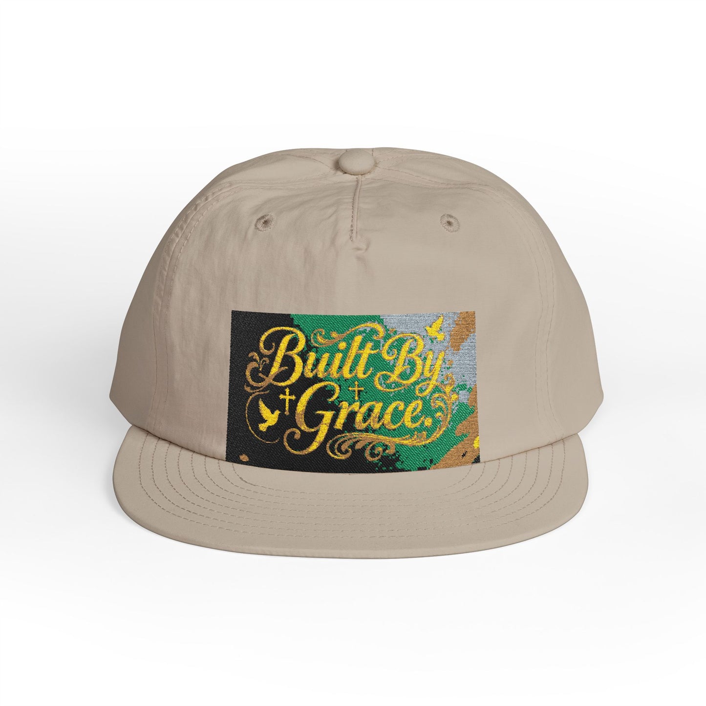 Built By Grace Surf Cap – Sequin Patch Beach Hat