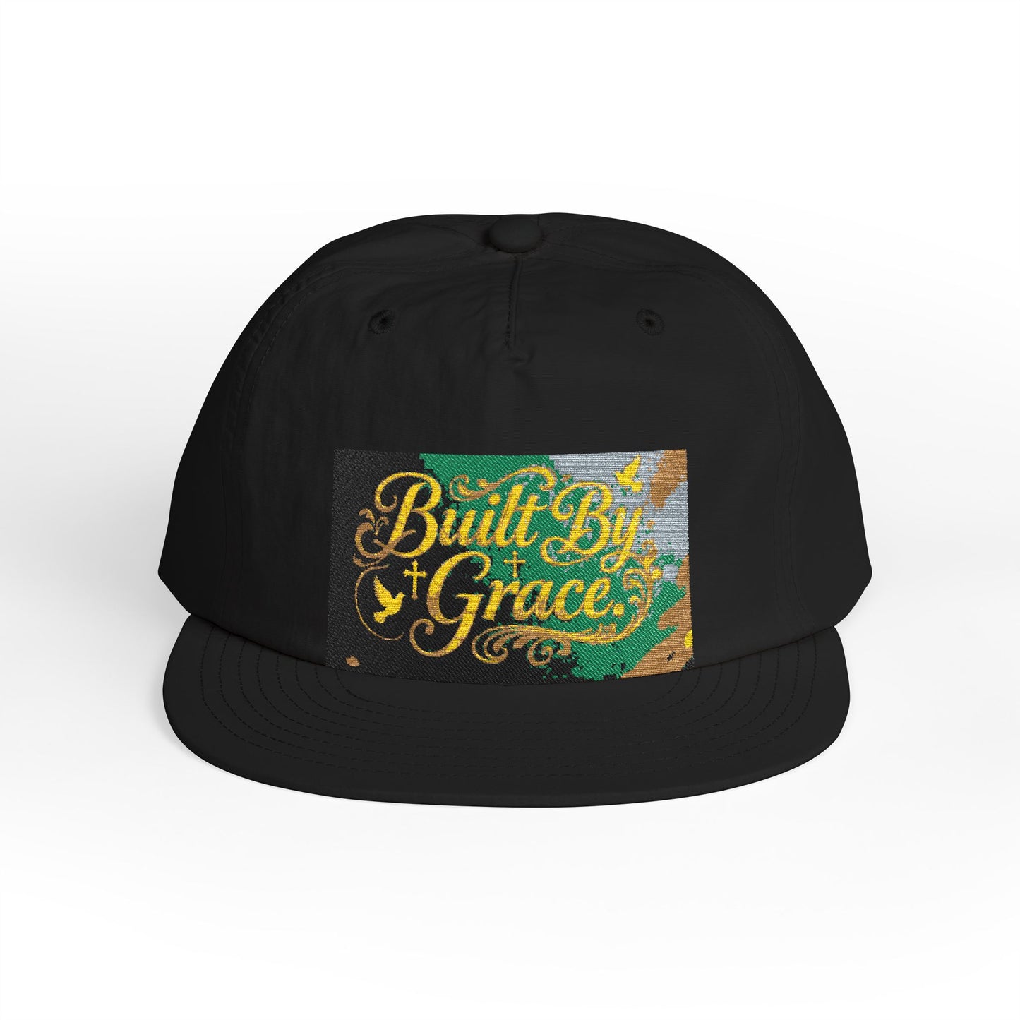 Built By Grace Surf Cap – Sequin Patch Beach Hat