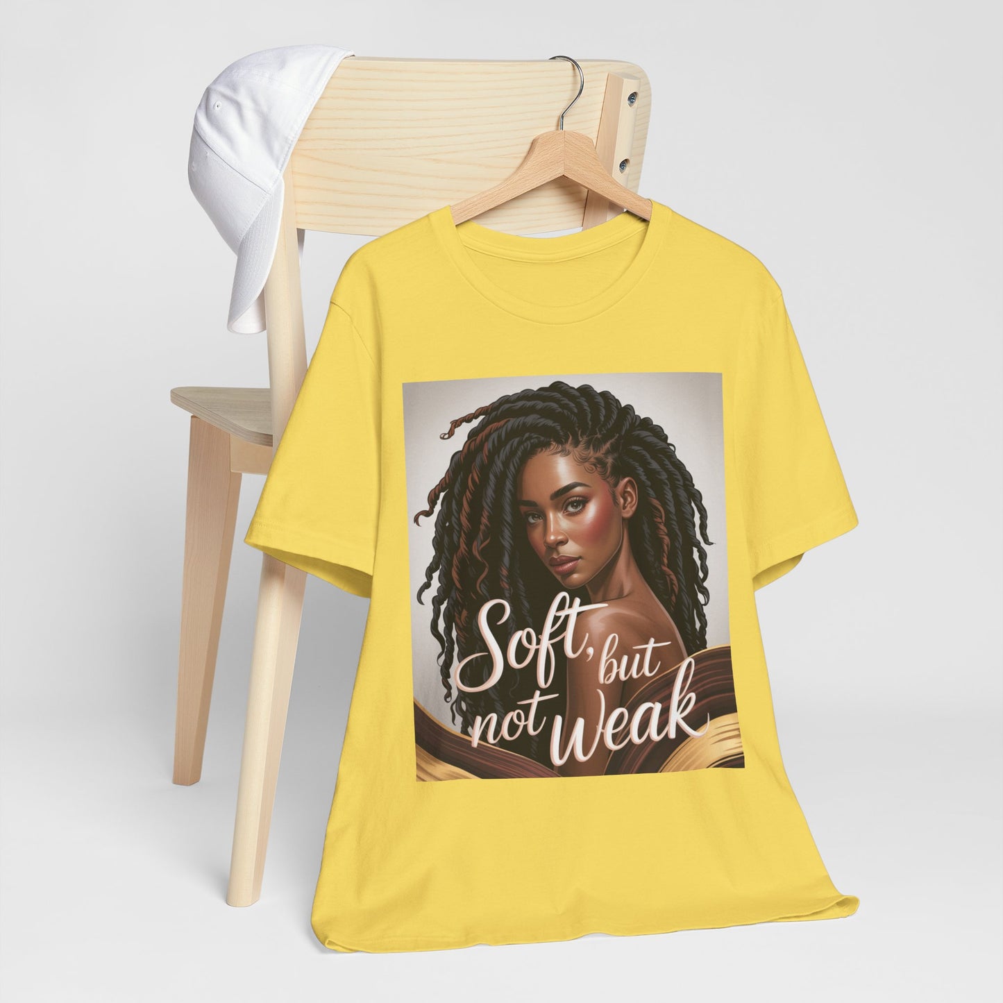 Empowering Unisex Tee - 'Soft, but not Weak' Graphic T-Shirt, Motivational Apparel, Inspirational Gift, Self-Love Statement Top, [...]