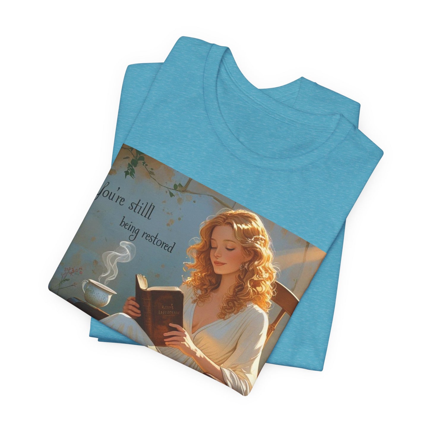 Relaxed Reading Tee - Vintage Aesthetic Tee, Book Lover Gift, Casual Wear, Literary Shirt, Cozy Fashion, women empowerment