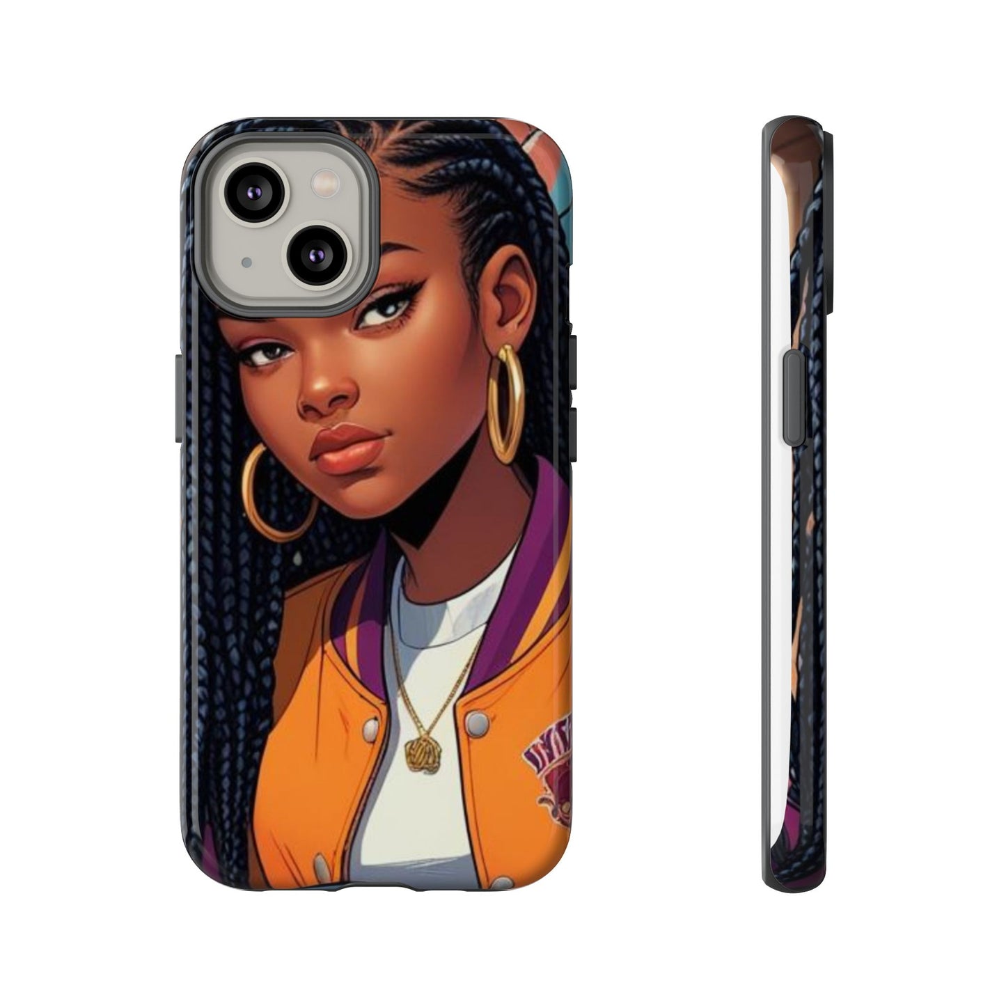 Stylish Phone Case - Urban Vibe, Tough Cases, Unique Artwork, Gifts for Teens, Trendy Accessories, Phone Protection, Girls