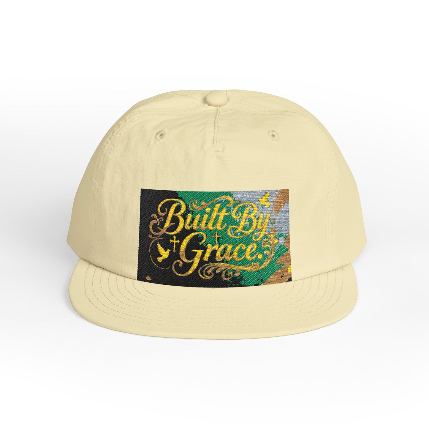 Built By Grace Surf Cap – Sequin Patch Beach Hat