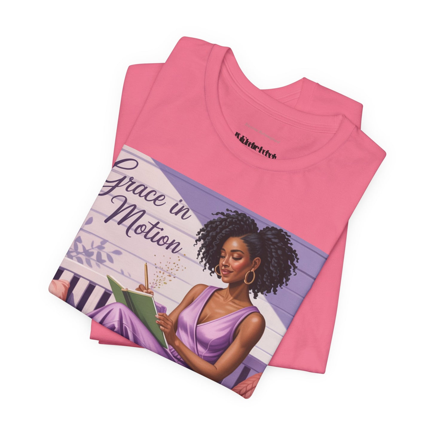 Grace in Motion Unisex Jersey Tee - Empowering Art for Relaxation and Self-Care