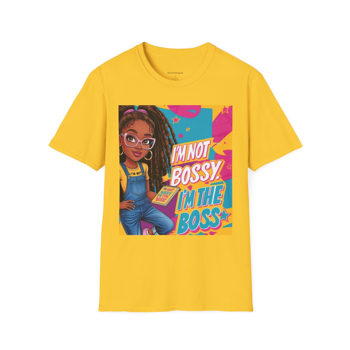 Boss Lady T-Shirt - Fun Graphic Tee for Creative Souls, Empowering Gift, Casual Wear, Birthday Gift, Back to School
