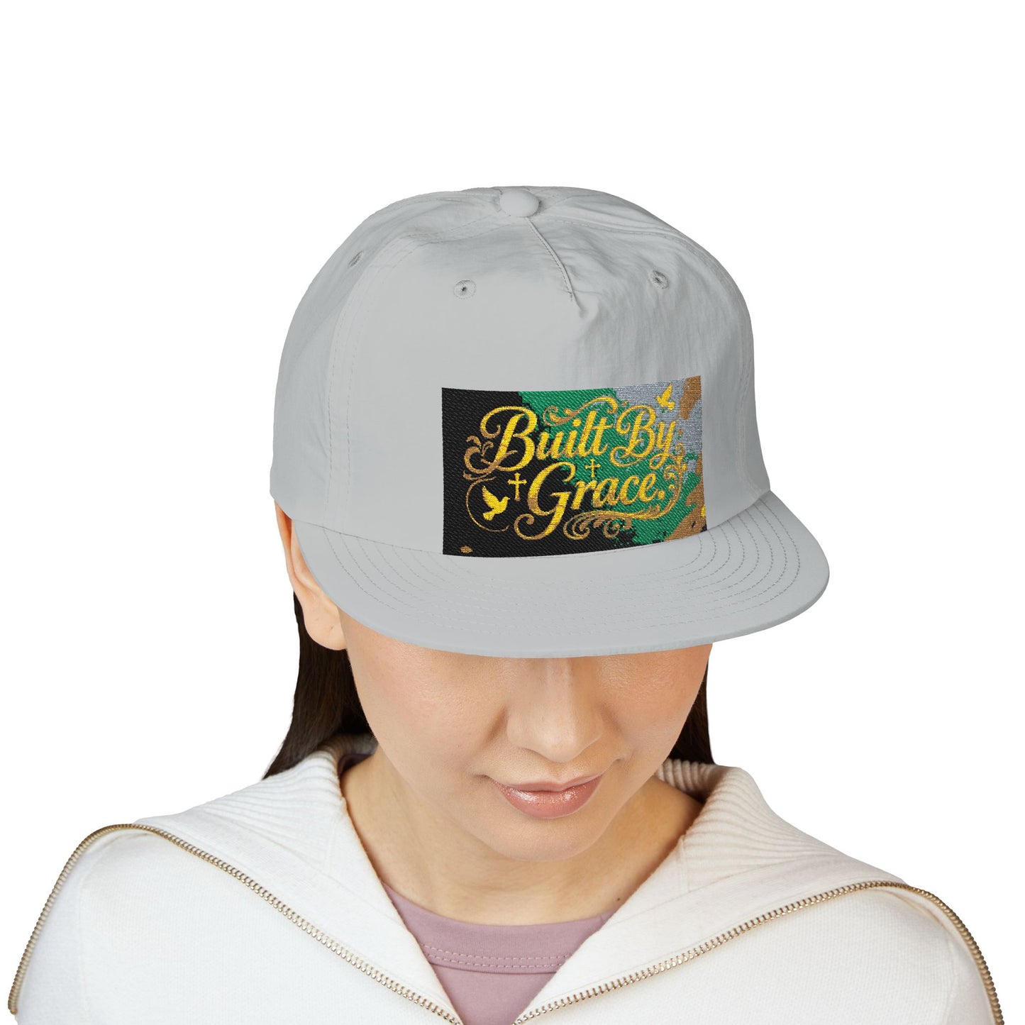 Built By Grace Surf Cap – Sequin Patch Beach Hat