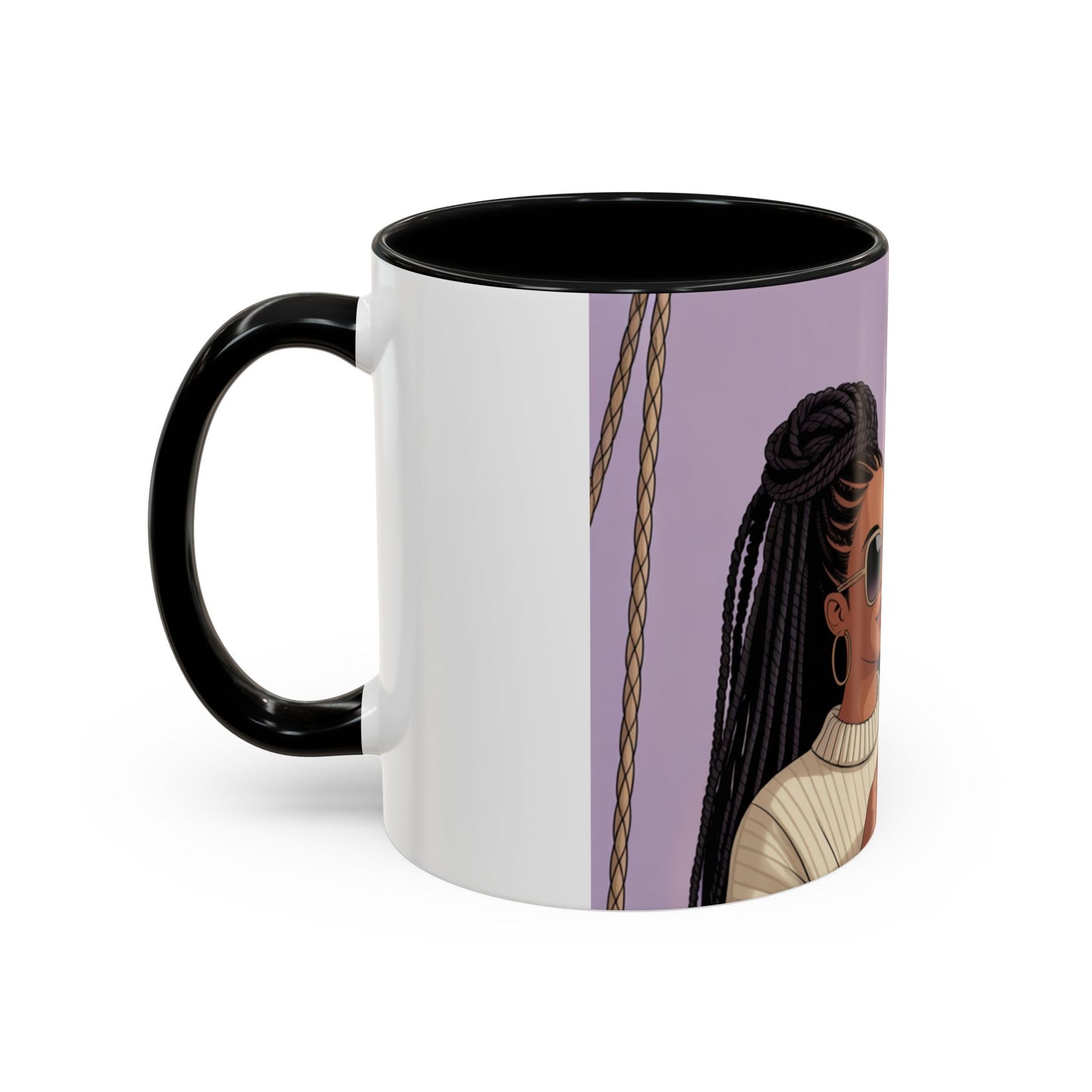 Chic Coffee Mug with Unbothered Energy Design, Trendy Mug for Coffee Lovers, Gift for Friends, Inspirational Mug, Everyday Use