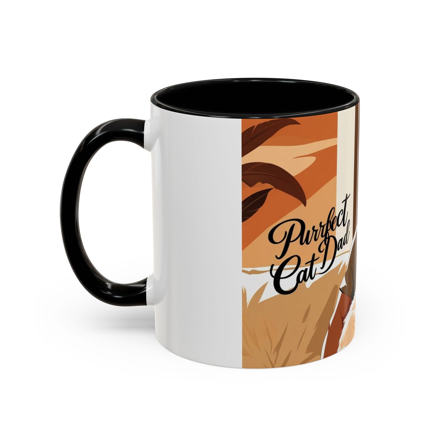 Perfect Dad Coffee Mug | Cat Lover Gift | Fun Mug for Dad | Personalized Drinkware | Fathers Day Gift Idea | Coffee Cup for Cat Dads