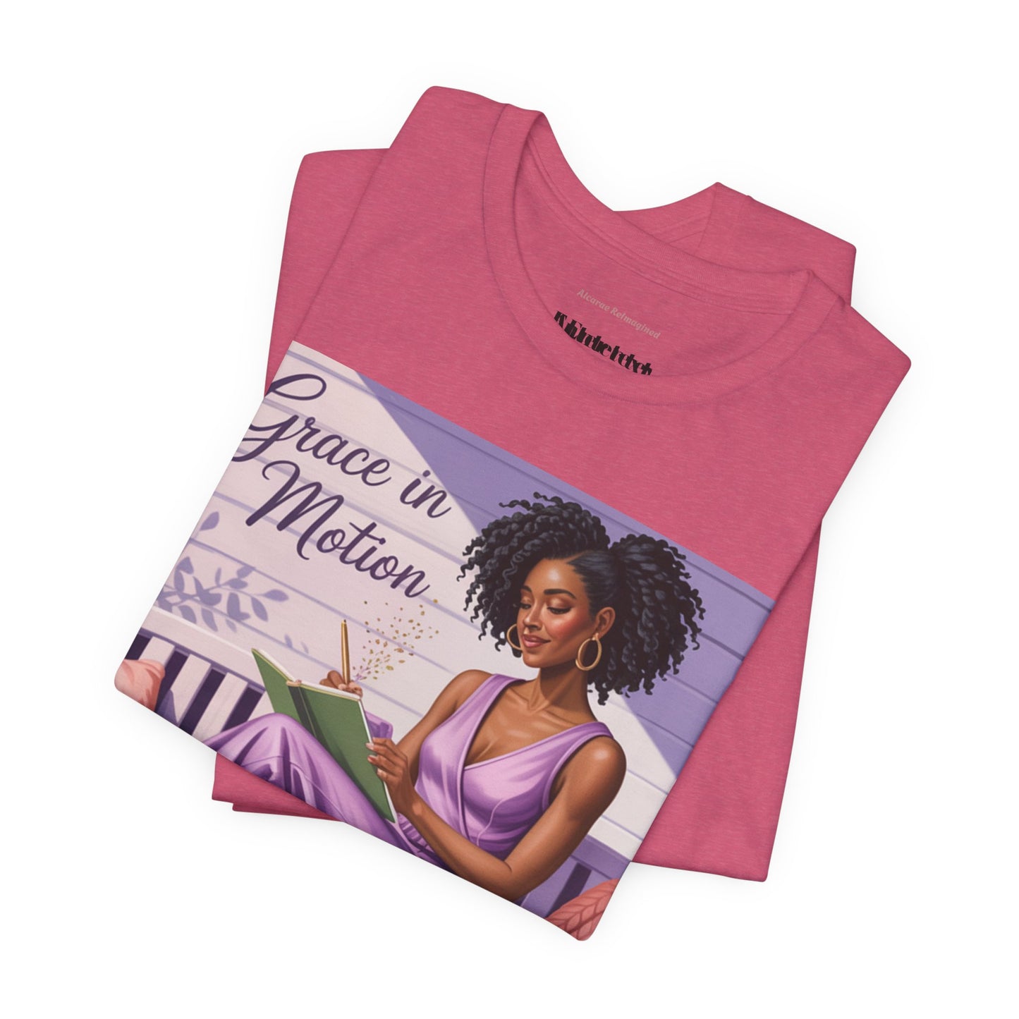 Grace in Motion Unisex Jersey Tee - Empowering Art for Relaxation and Self-Care