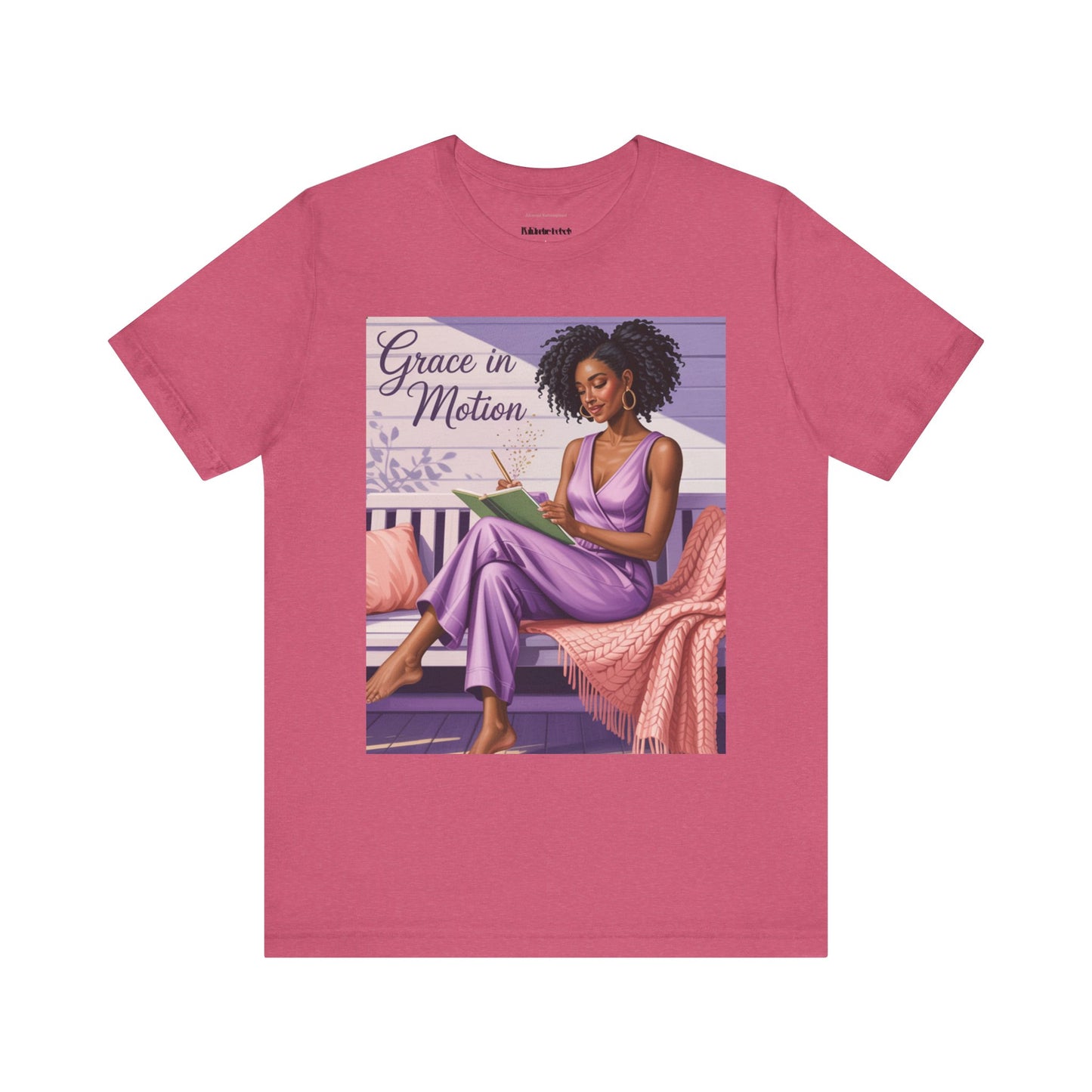 Grace in Motion Unisex Jersey Tee - Empowering Art for Relaxation and Self-Care