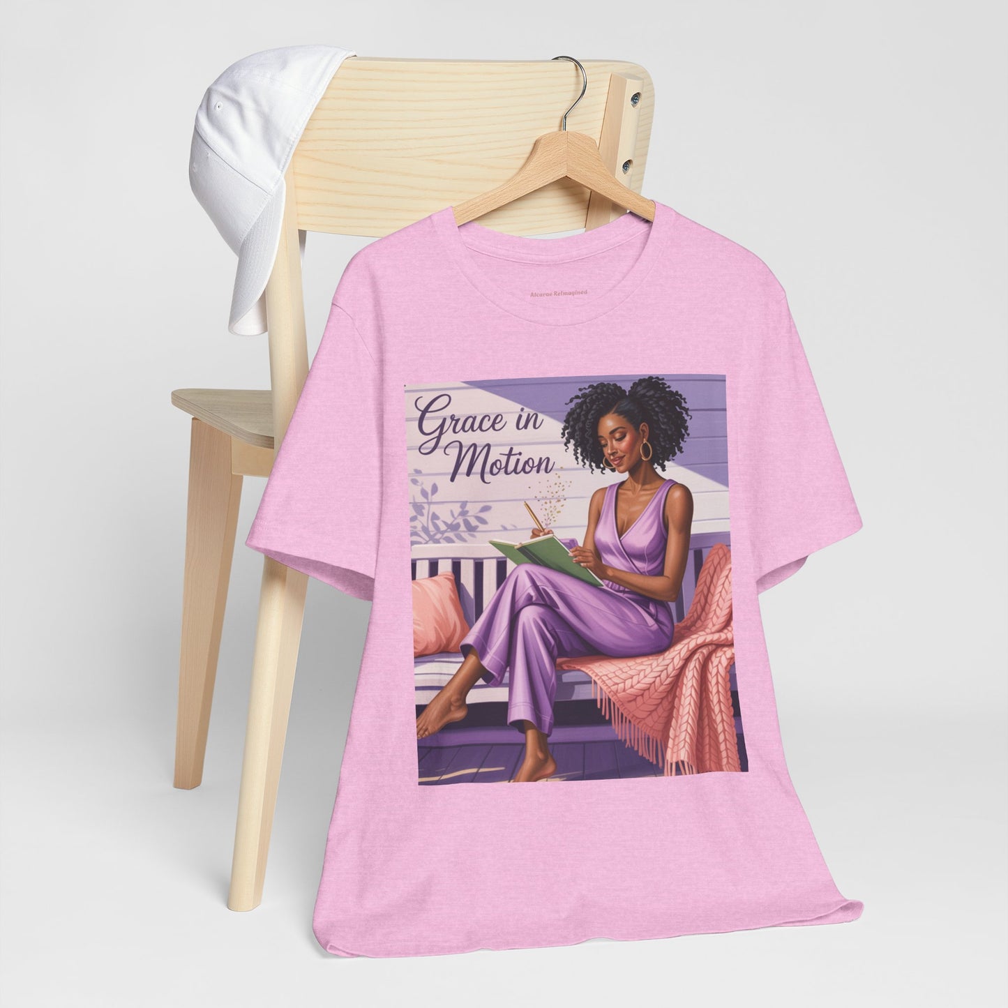 Grace in Motion Unisex Jersey Tee - Empowering Art for Relaxation and Self-Care