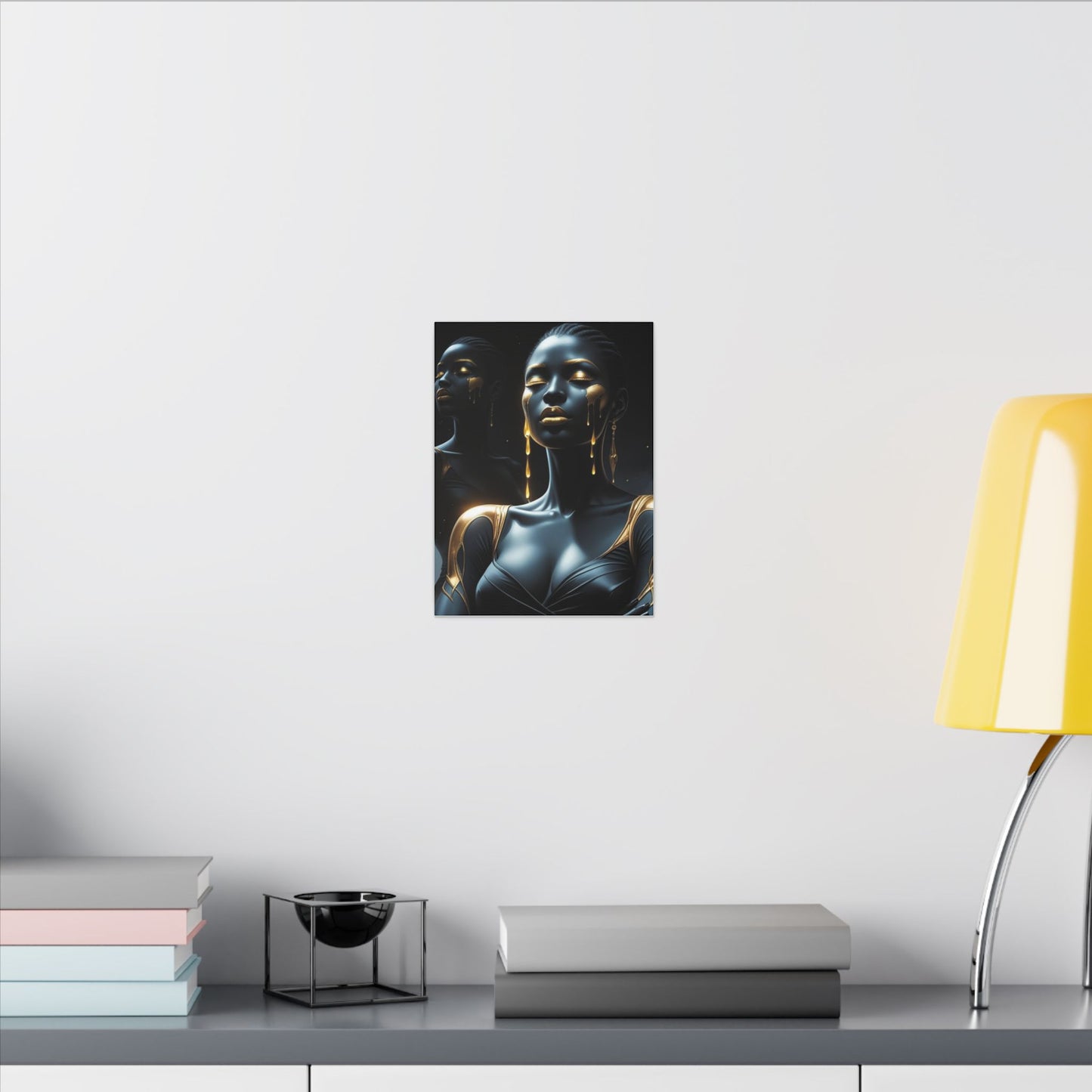 Stretched Canvas Art Print, Vibrant Home Decor, Unique Gift, Modern Wall Art, Artistic Statement Piece, Bohemian Decor
