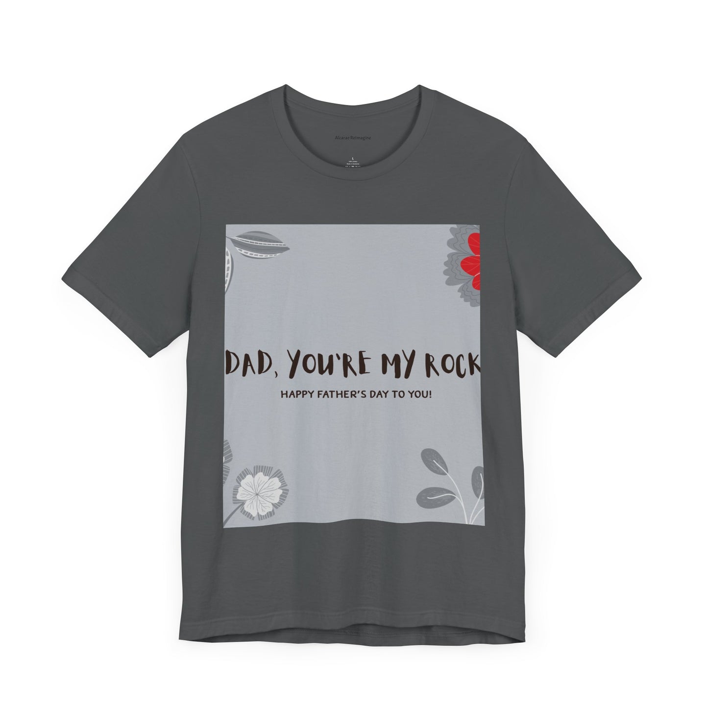 Father's Day Unisex Tee, Dad Gift Shirt, Casual Reminder, Family Love Apparel, Thoughtful Father's Day Gift
