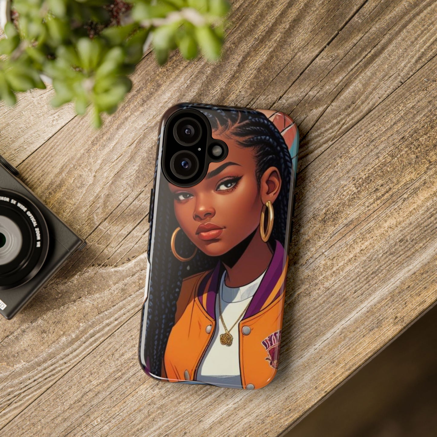 Stylish Phone Case - Urban Vibe, Tough Cases, Unique Artwork, Gifts for Teens, Trendy Accessories, Phone Protection, Girls