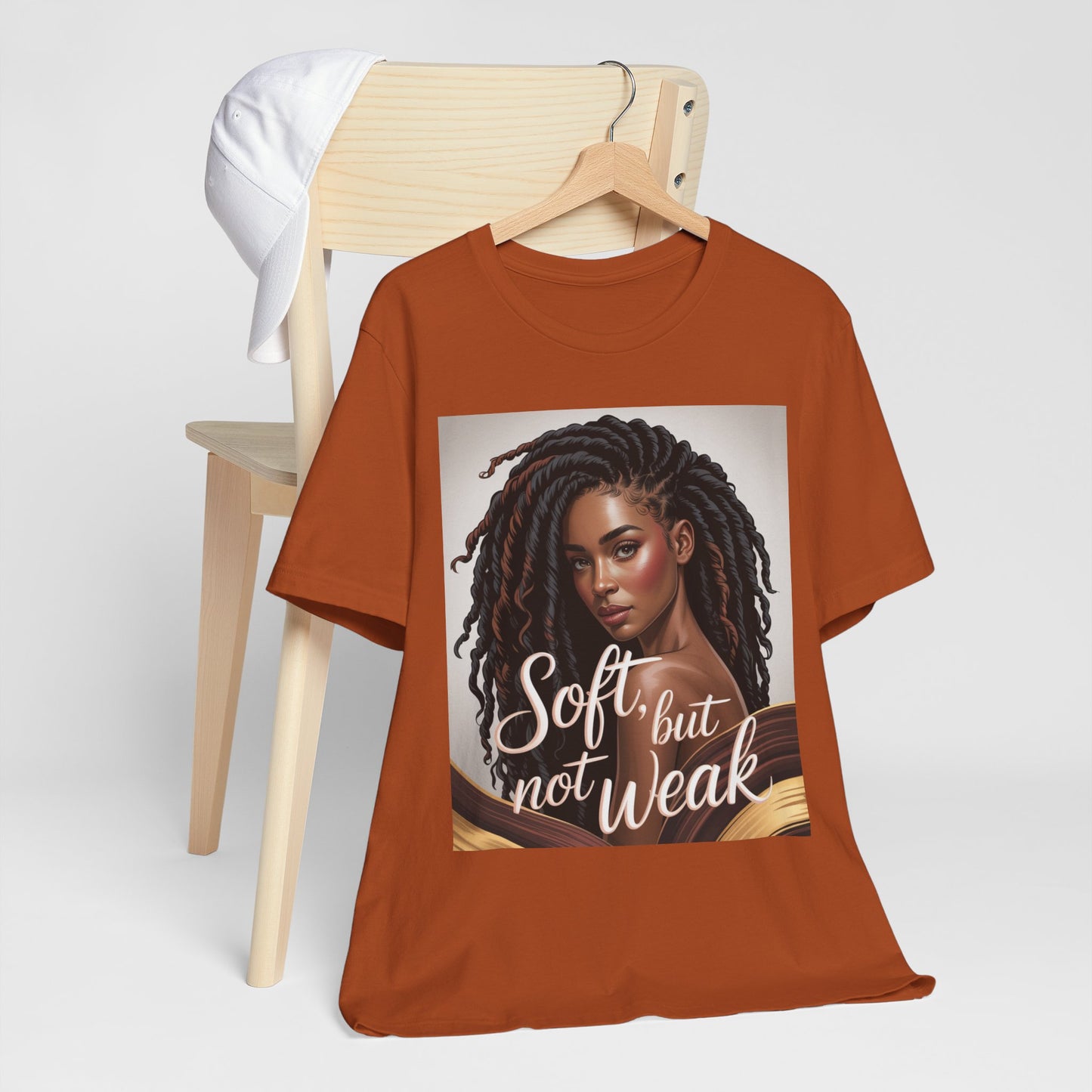 Empowering Unisex Tee - 'Soft, but not Weak' Graphic T-Shirt, Motivational Apparel, Inspirational Gift, Self-Love Statement Top, [...]