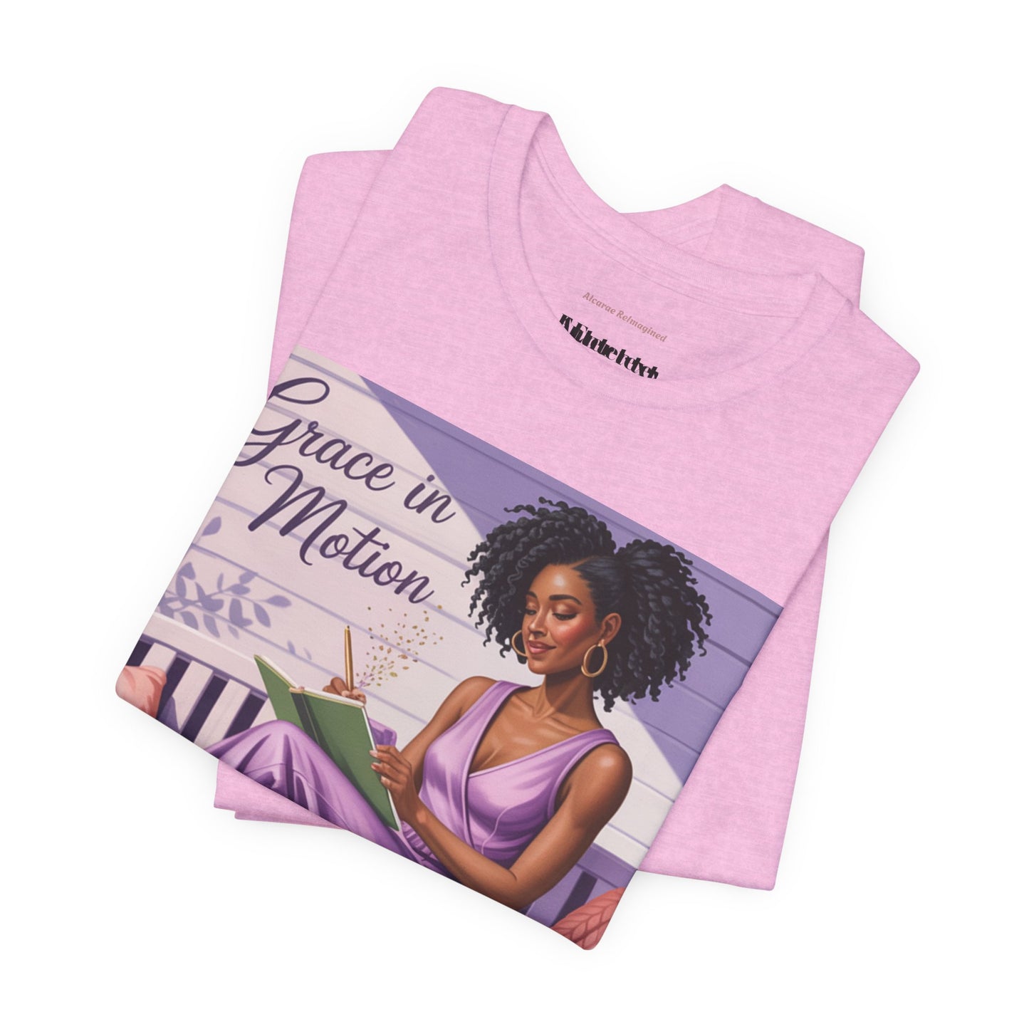 Grace in Motion Unisex Jersey Tee - Empowering Art for Relaxation and Self-Care