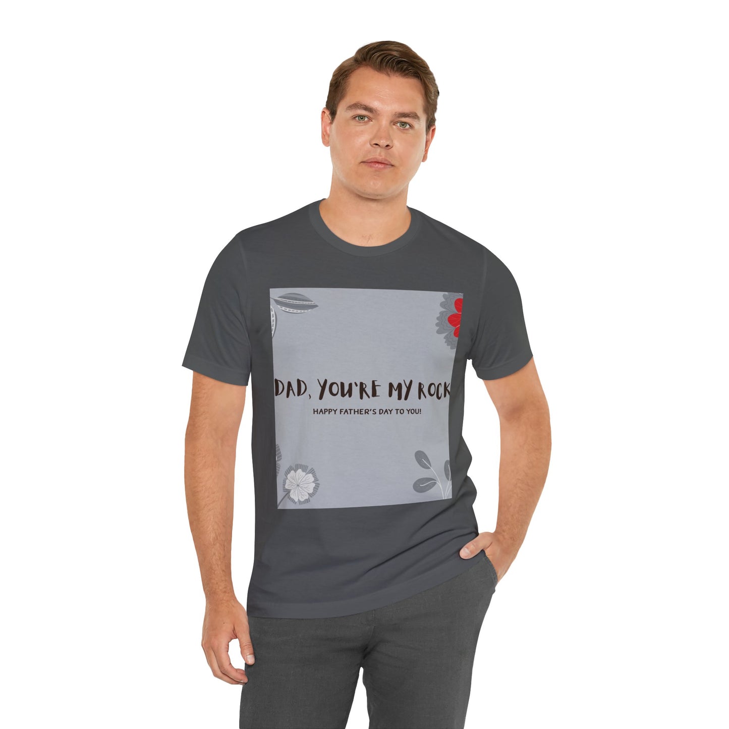 Father's Day Unisex Tee, Dad Gift Shirt, Casual Reminder, Family Love Apparel, Thoughtful Father's Day Gift