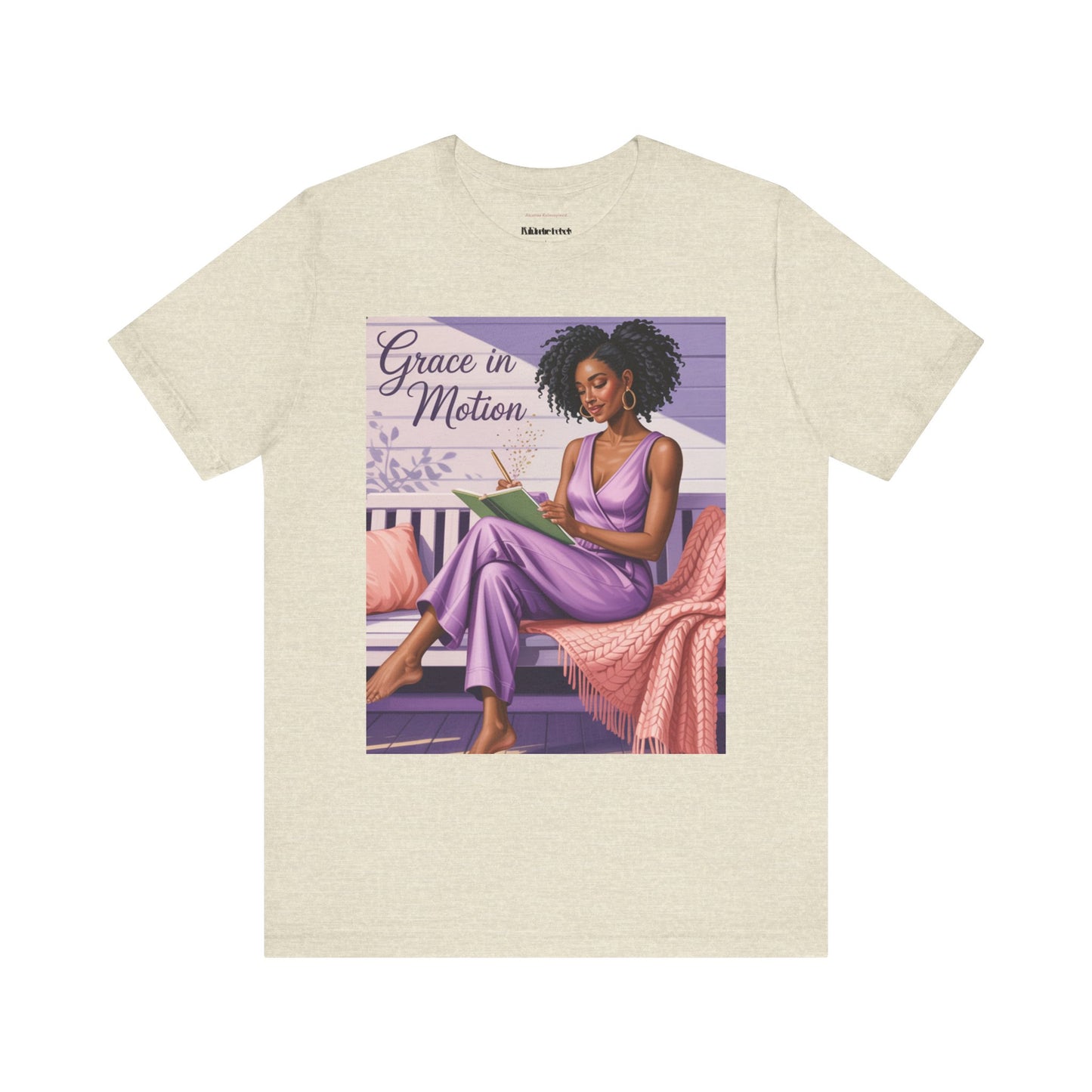 Grace in Motion Unisex Jersey Tee - Empowering Art for Relaxation and Self-Care
