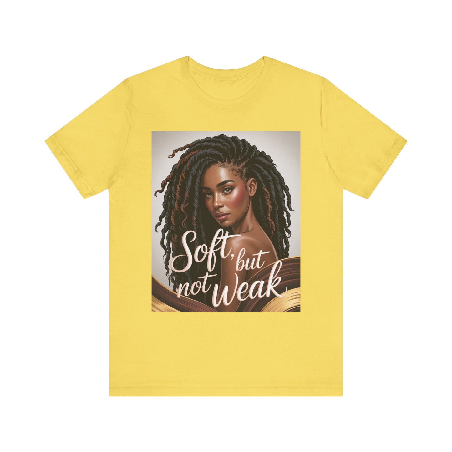 Empowering Unisex Tee - 'Soft, but not Weak' Graphic T-Shirt, Motivational Apparel, Inspirational Gift, Self-Love Statement Top, [...]