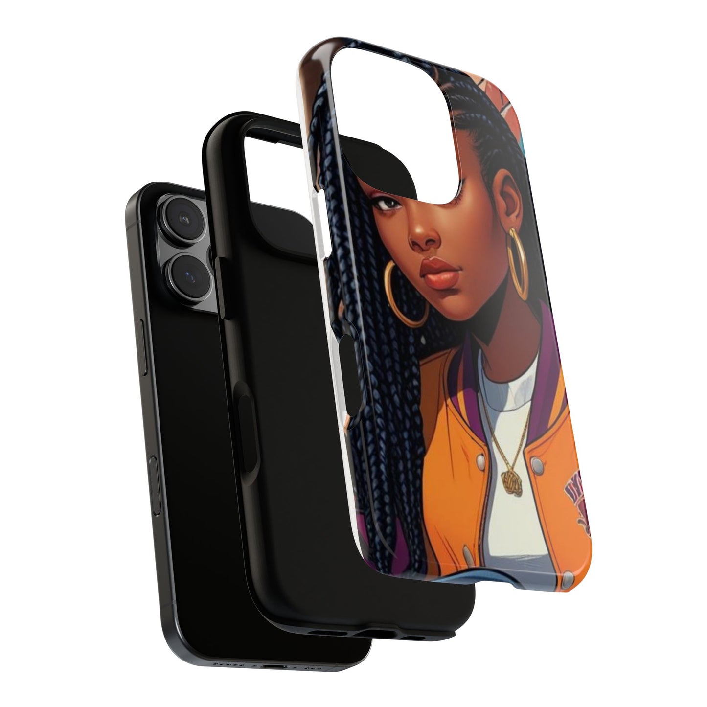 Stylish Phone Case - Urban Vibe, Tough Cases, Unique Artwork, Gifts for Teens, Trendy Accessories, Phone Protection, Girls