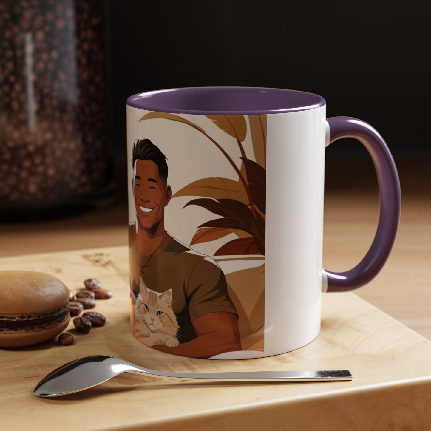 Perfect Dad Coffee Mug | Cat Lover Gift | Fun Mug for Dad | Personalized Drinkware | Fathers Day Gift Idea | Coffee Cup for Cat Dads