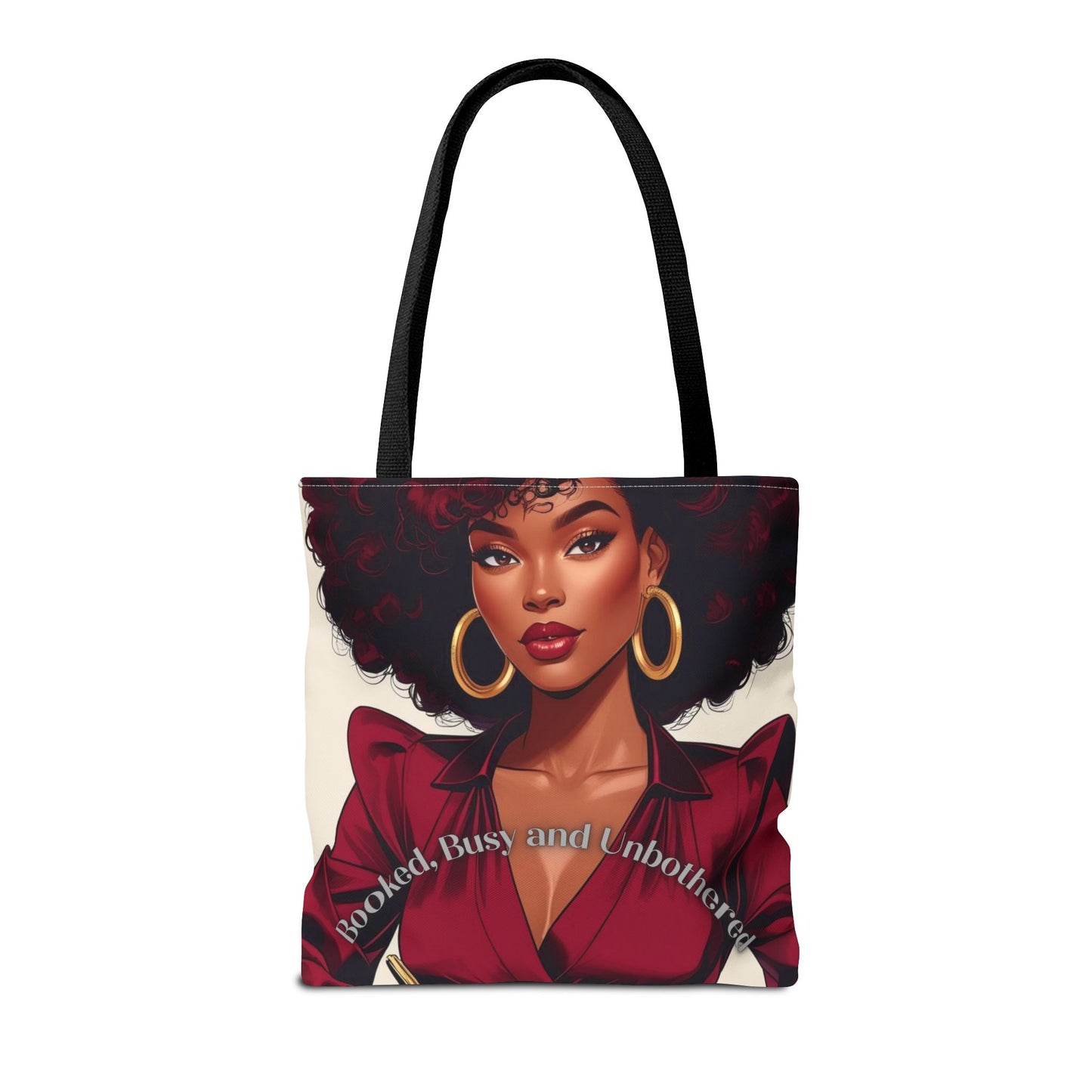 Bold and Beautiful Tote Bag - Fashionable, Stylish, Everyday Tote, Gift for Her, Afrocentric Design, Perfect for Shopping, Travel